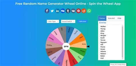 business name generator wheel.